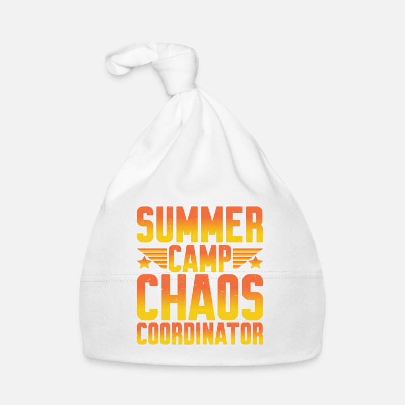 Coordonnatrice du camp d’été Chaos 7 Bonnet bio Bébé