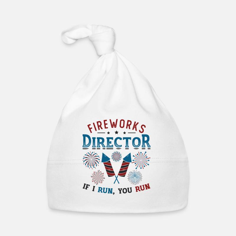 Fireworks Director Si je vous exécute Bonnet bio Bébé