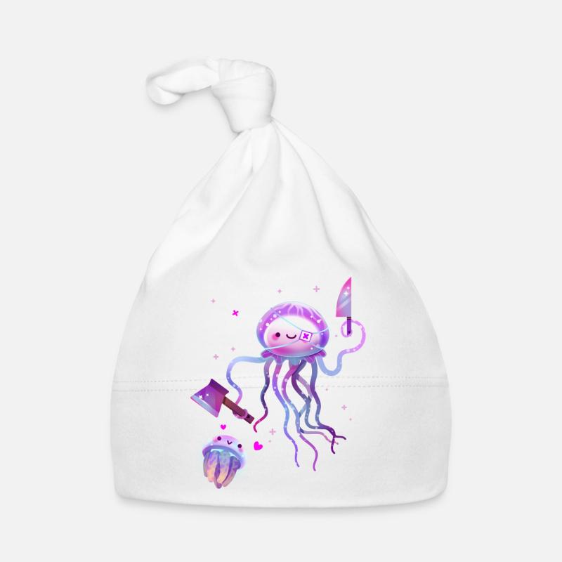 Méduse Kawaii Bonnet bio Bébé