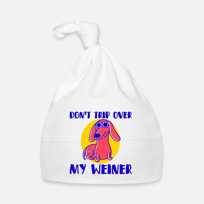 Ne trébuche pas sur mon Weiner 4 Bonnet bio Bébé