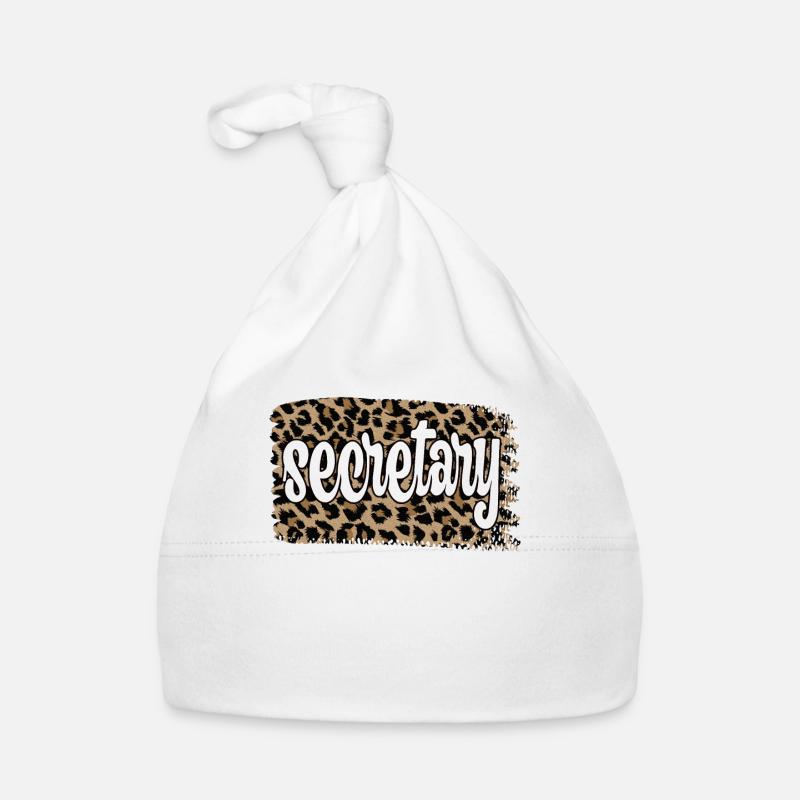 Best Secretary Appreciation Office Worker Organic Baby Cap