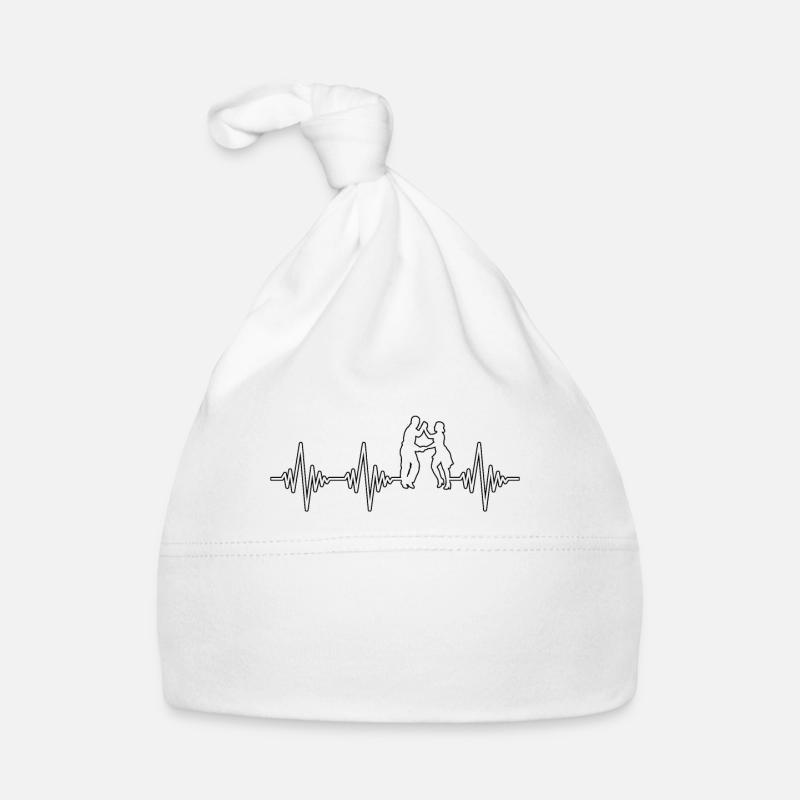 Dancing Heartbeat Organic Baby Cap
