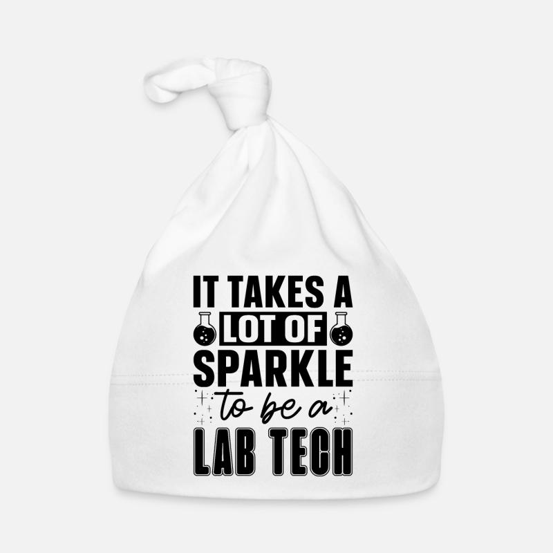 Technicien de laboratoire Science Profession Idée cadeau Bonnet bio Bébé