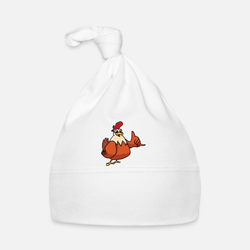 L’éducation est importante, mais mon poulet est plus important Bonnet bio Bébé