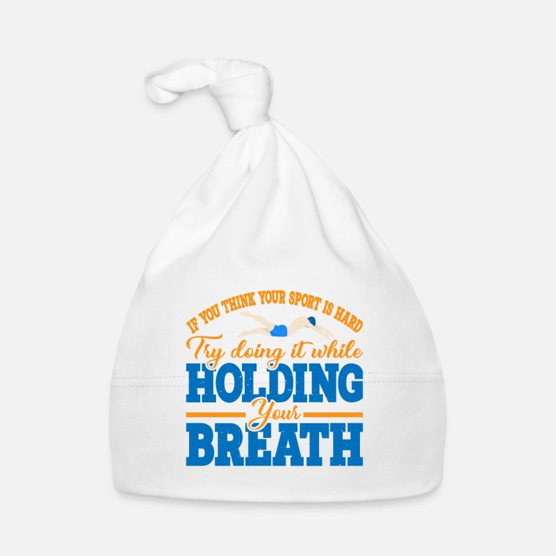 Try doing it while holding your breath 4 Organic Baby Cap