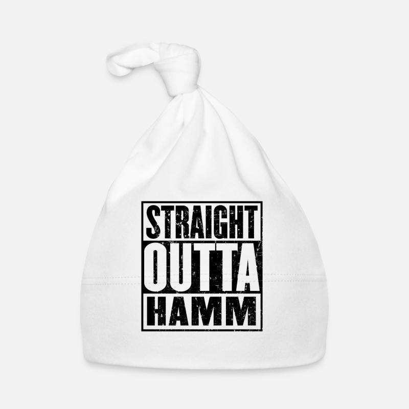 Gerade Outta Hamm Baby Bio-Mütze