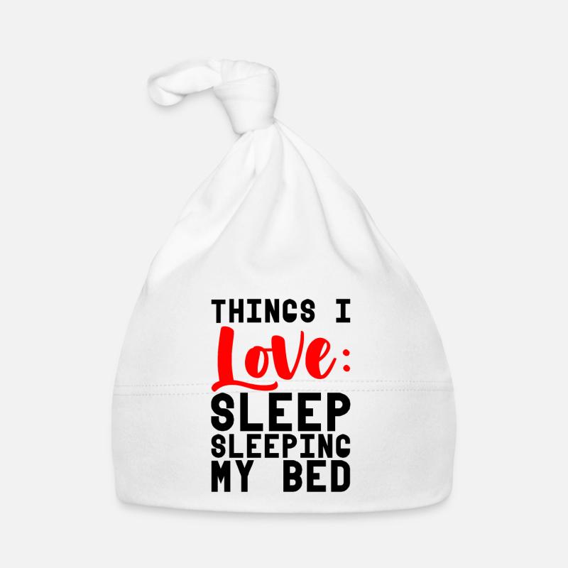 Choses que j’aime, dormir dans mon lit 4 Bonnet bio Bébé