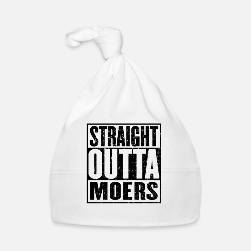Gerade Outta Moers Baby Bio-Mütze