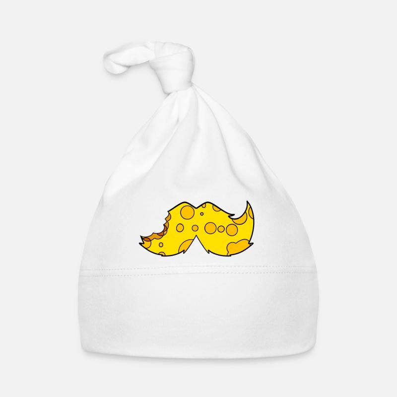 Käse Schnurrbart Bart Baby Bio-Mütze