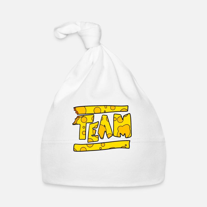 Käse Team Baby Bio-Mütze