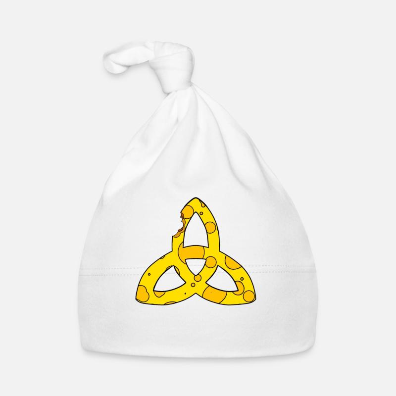 Keltisches Symbol Triqueta Endlos Geschenk Baby Bio-Mütze