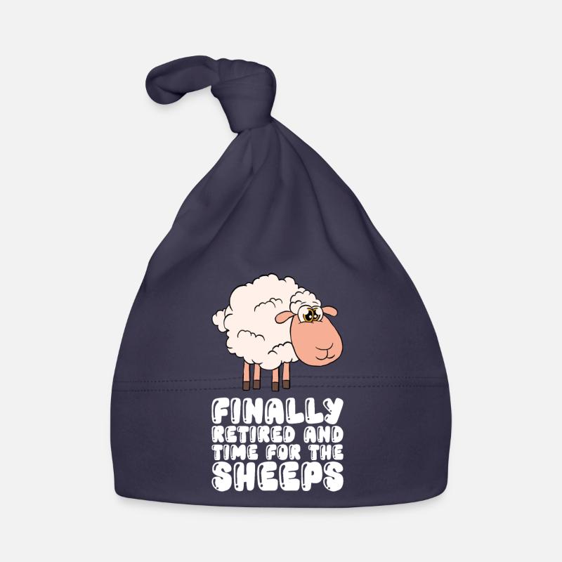 Enfin à la retraite et du temps pour les moutons Bonnet bio Bébé