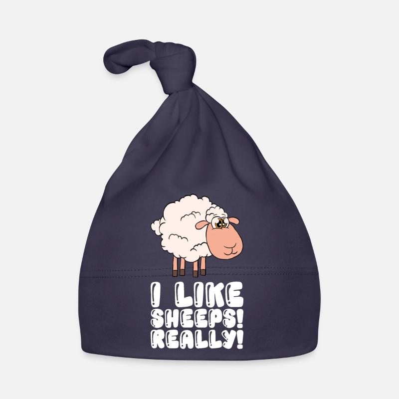 J’aime beaucoup les moutons Bonnet bio Bébé