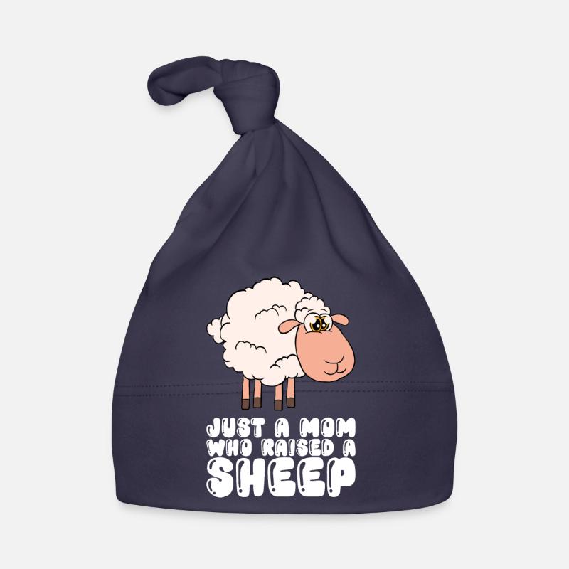 Only one mother who raised a sheep Organic Baby Cap