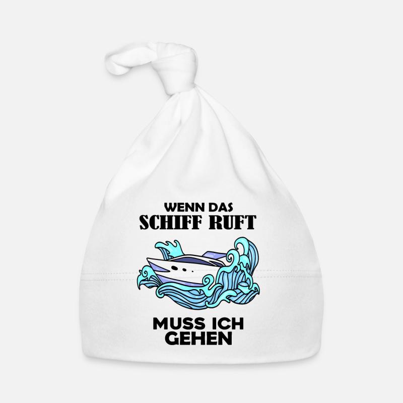 Schiff Schifffahrt Baby Bio-Mütze