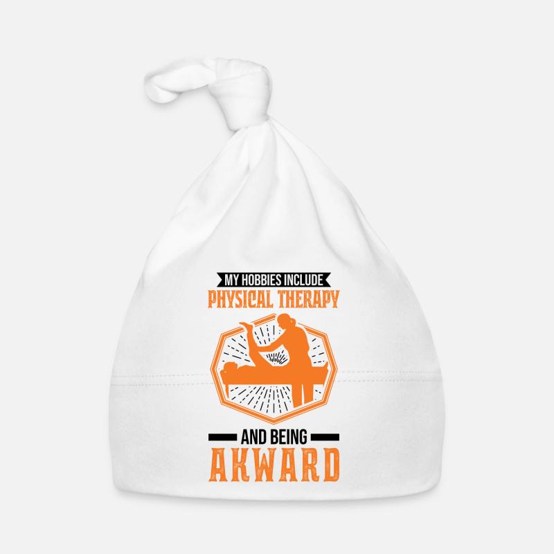 Physiotherapist Hobby Physiotherapy Physio Organic Baby Cap