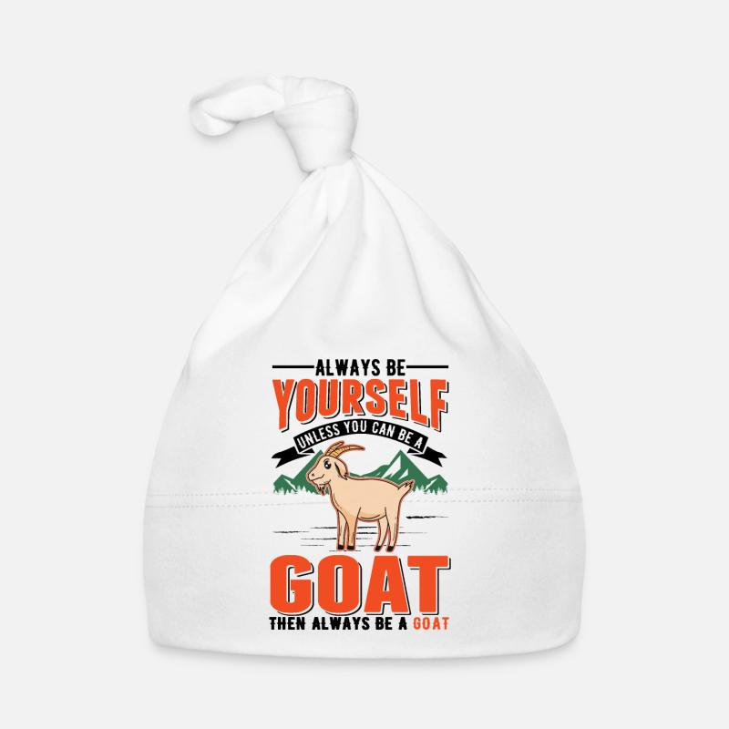 Chèvre Cadeau Chèvre Gardien Chèvre Bonnet bio Bébé