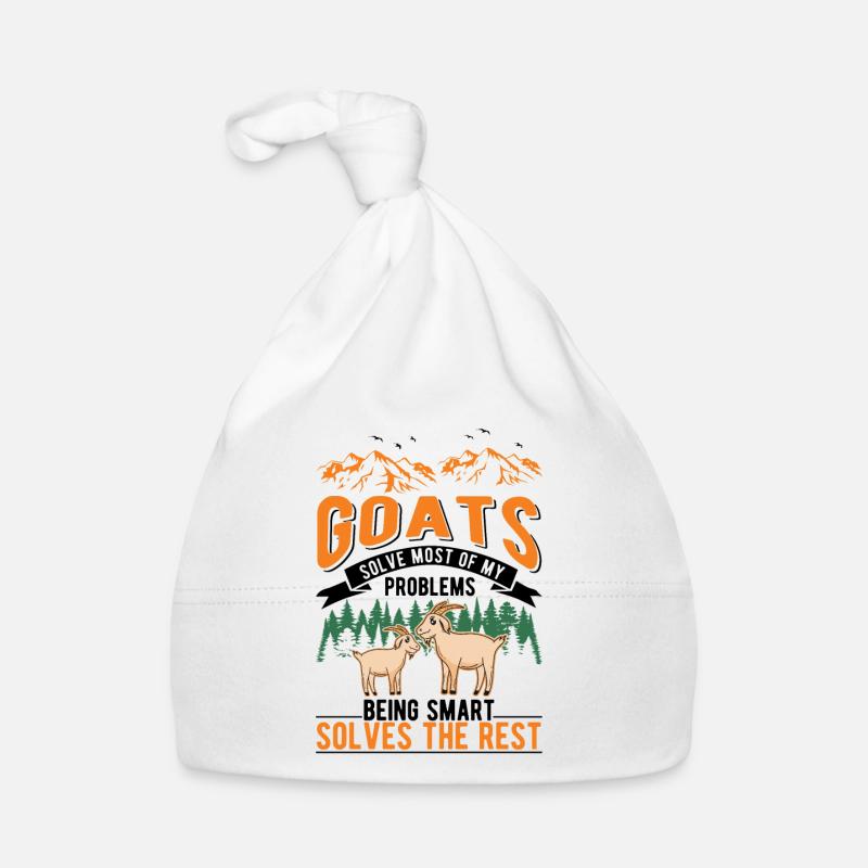 Chèvre Cadeau Chèvre Gardien Chèvre Bonnet bio Bébé