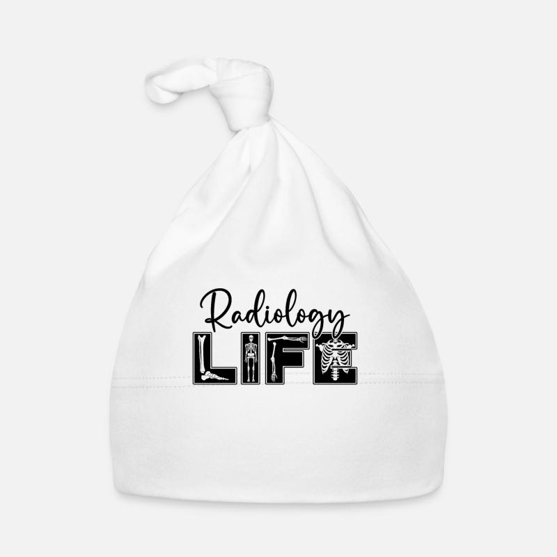 Rad Tech Radiology X-ray Technician Idée cadeau Bonnet bio Bébé