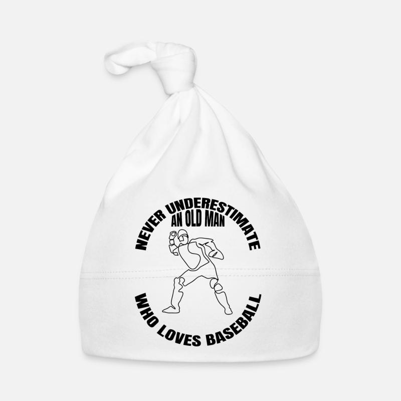 Baseball Baseball Game Baseball Lover Gift Organic Baby Cap