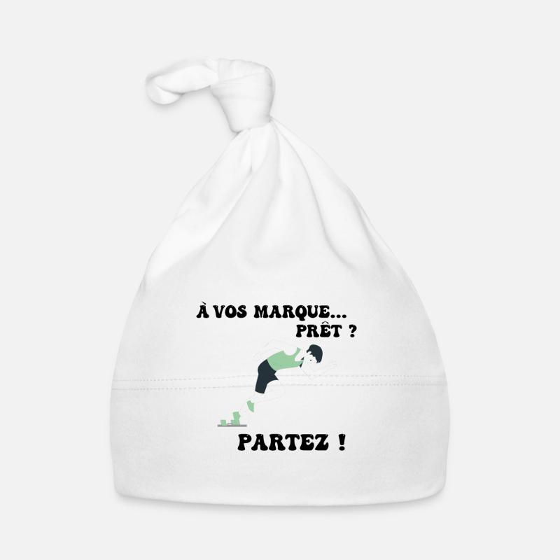 À vos marques.. Prêts? Partez! Bonnet bio Bébé