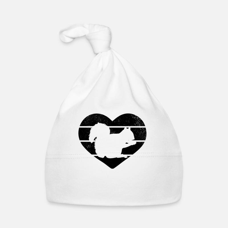 Squirrel lover squirrel sweet Organic Baby Cap