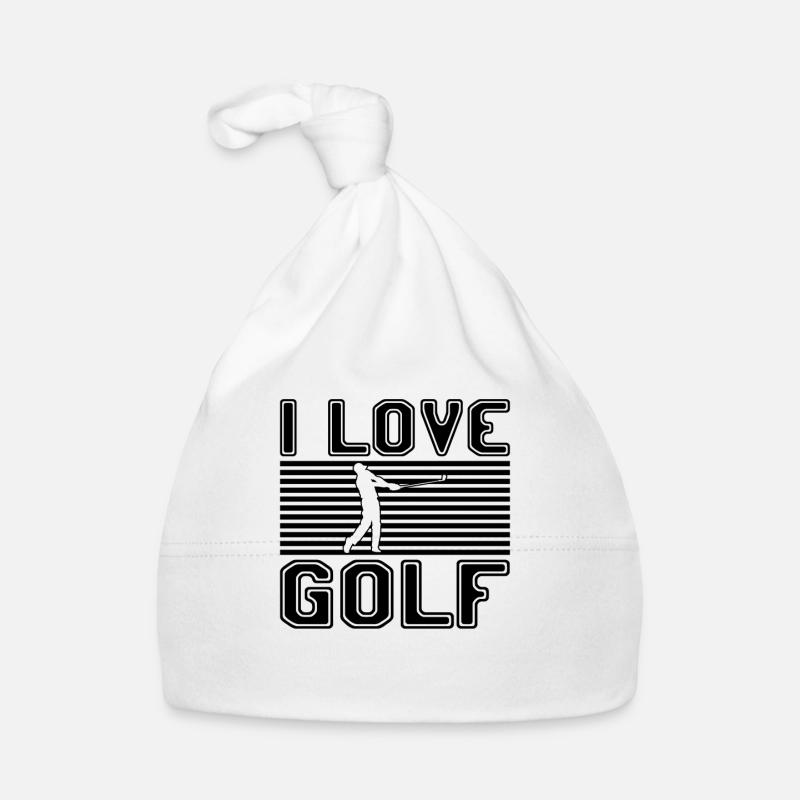 I love golf Baby Bio-Mütze