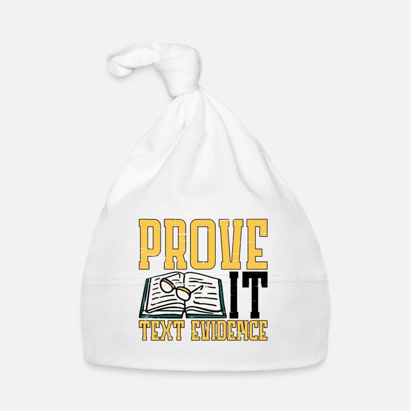 Prove It, Text Evidence 21 Organic Baby Cap