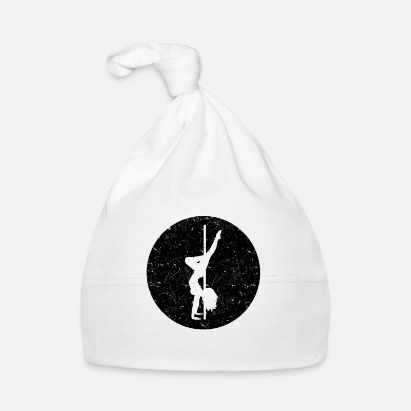 Pole Dancing Silhouette Pole Dancer Pole Baby Bio-Mütze