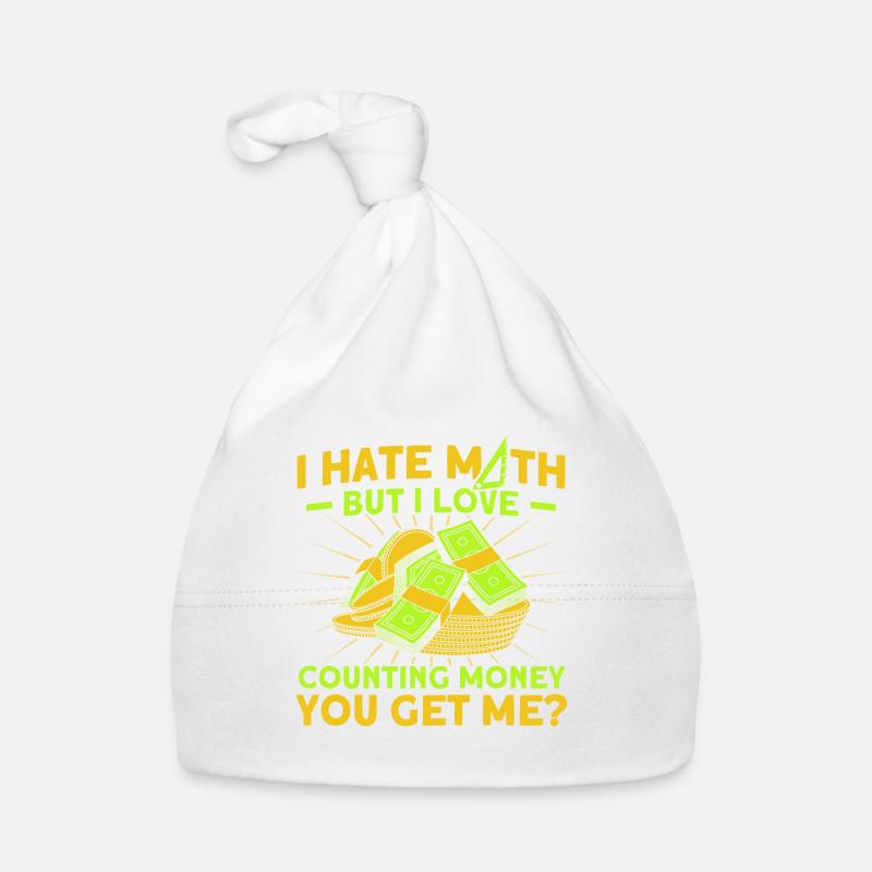 Math Mathématiques Sciences Math Cadeau Bonnet bio Bébé