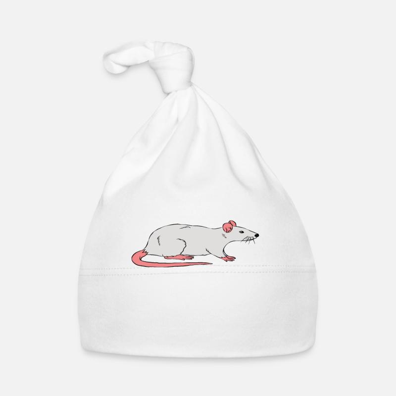 J’aime vraiment mon rat Bonnet bio Bébé