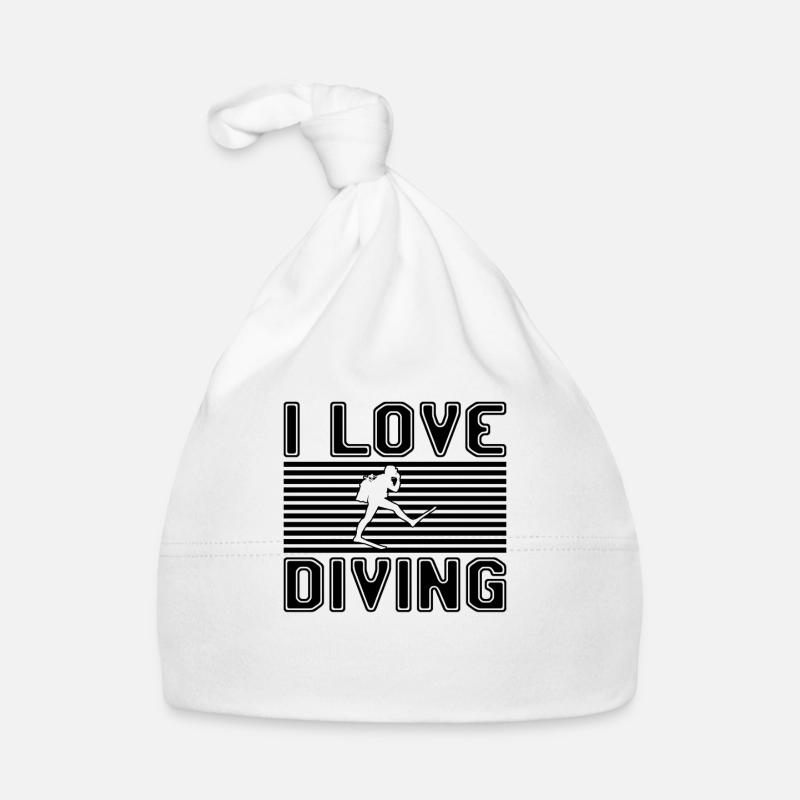 I love diving Baby Bio-Mütze