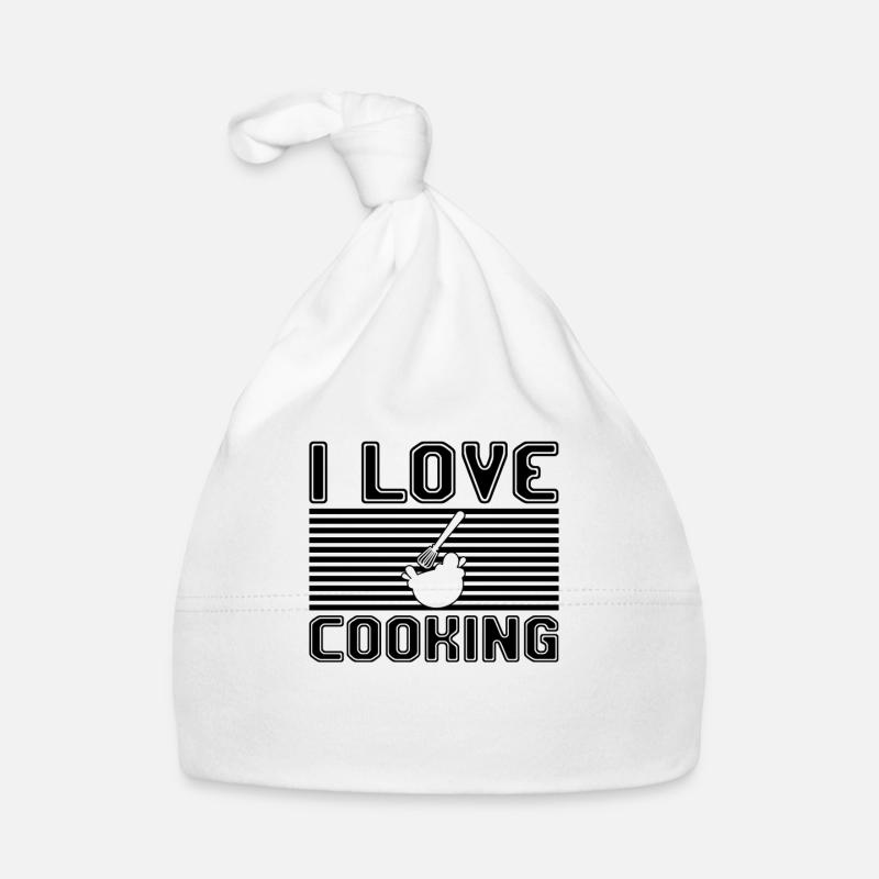 I love cooking Baby Bio-Mütze