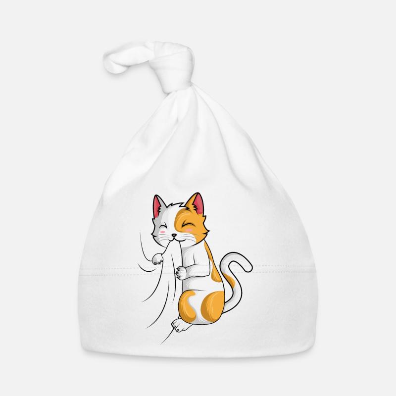 Katzen Baby Bio-Mütze