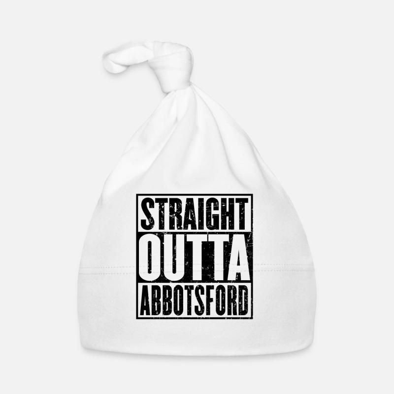 Gerade Outta Abbotsford Vintage Baby Bio-Mütze