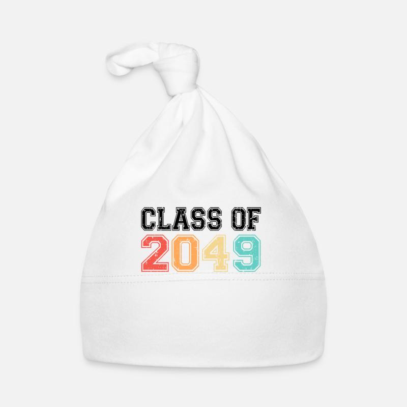 Class Of 2049 Retro Vintage Organic Baby Cap