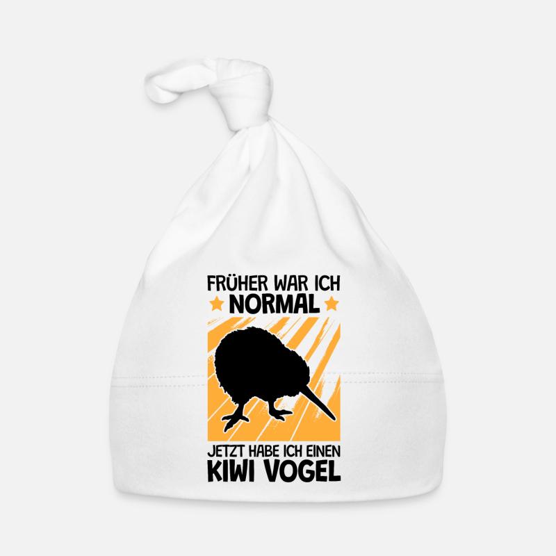 Kiwi Vogel früher war ich normal Neuseeland Baby Bio-Mütze