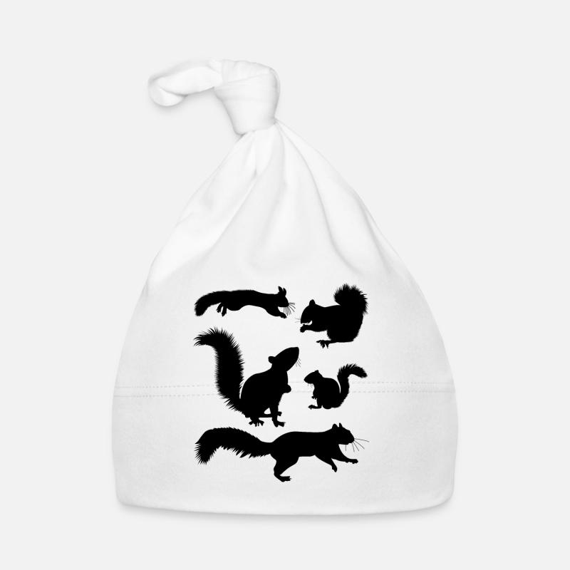 Squirrel, cute squirrel lover, Organic Baby Cap