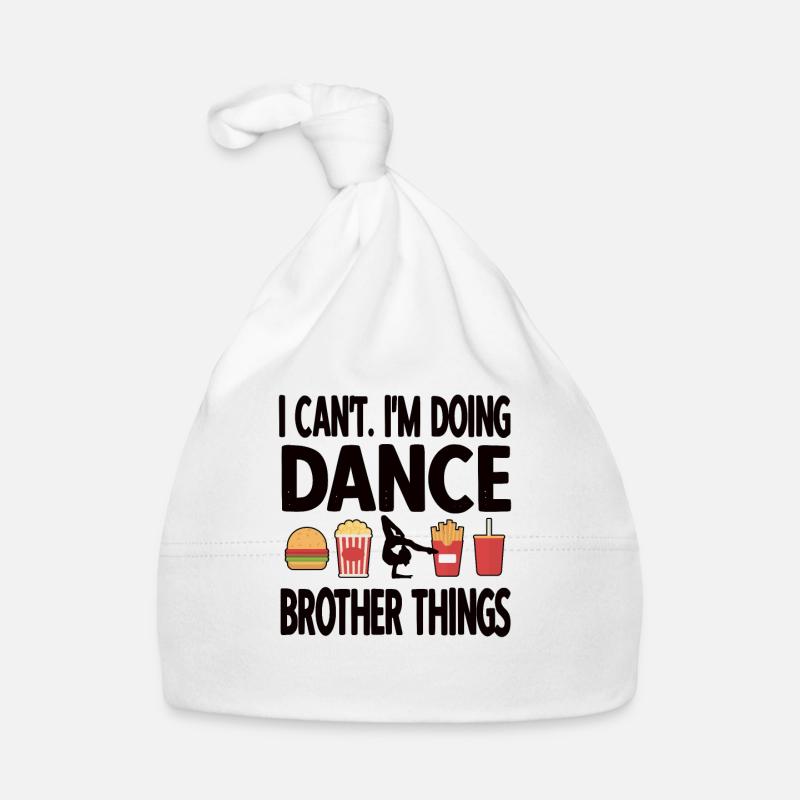 Danse Frère d’un danseur Frère de danseur Bonnet bio Bébé