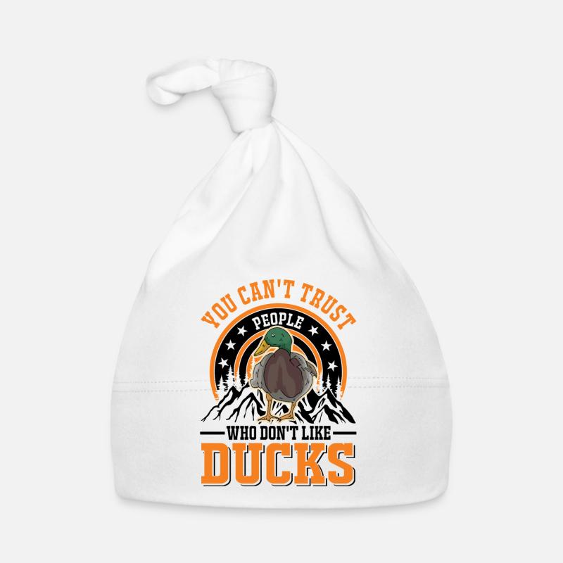 Enten Geschenk Duck Entenzüchter Baby Bio-Mütze