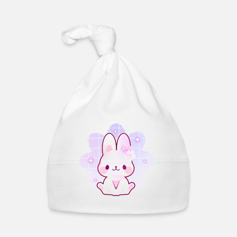 Kawaii Hase Baby Bio-Mütze