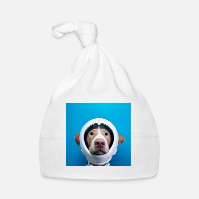 Chien dans l’espace Bonnet bio Bébé