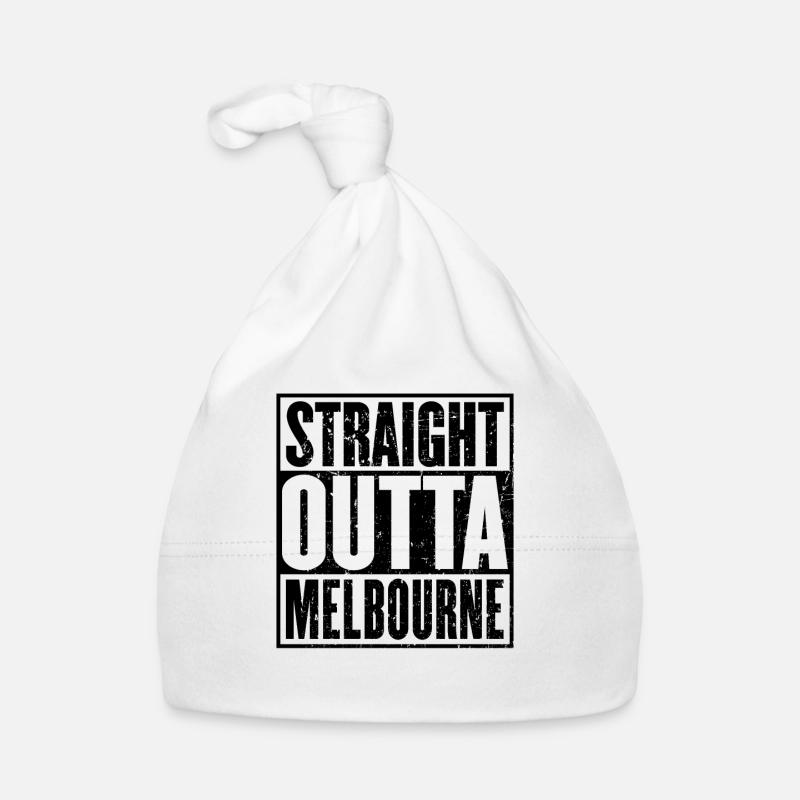 Gerade Outta Melbourne Baby Bio-Mütze