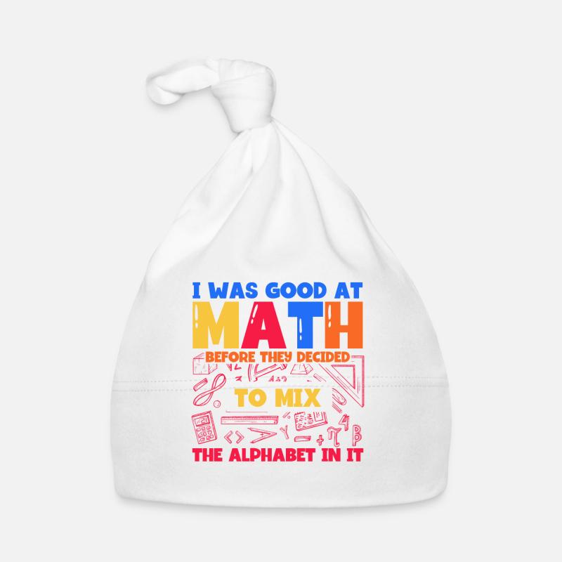 Math Mathématiques Sciences Math Cadeau Bonnet bio Bébé