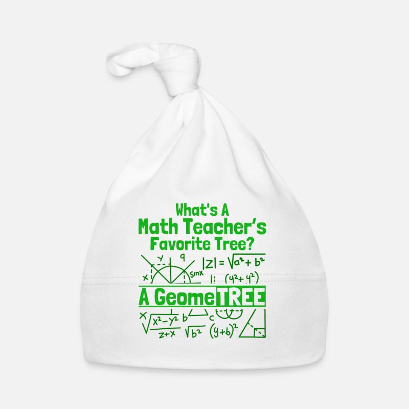 Math Mathématiques Sciences Math Cadeau Bonnet bio Bébé