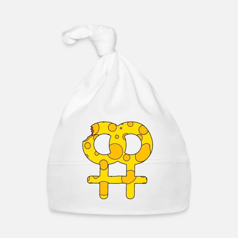 Symbole de Vénus double Bonnet bio Bébé