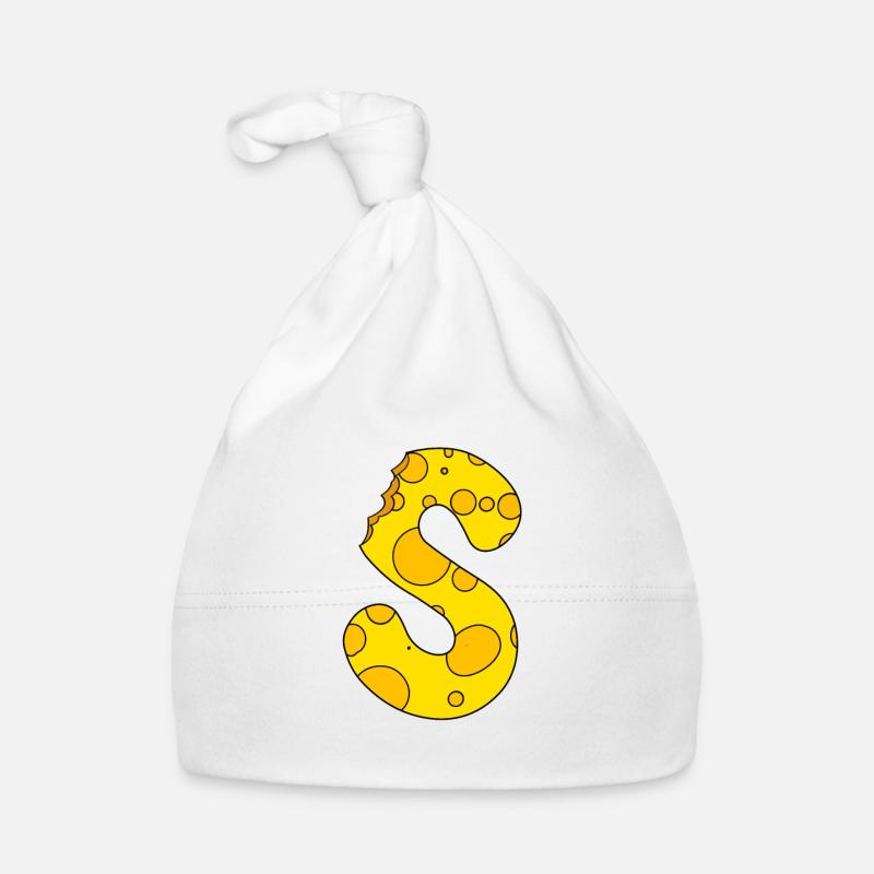 Lettre S Bonnet bio Bébé