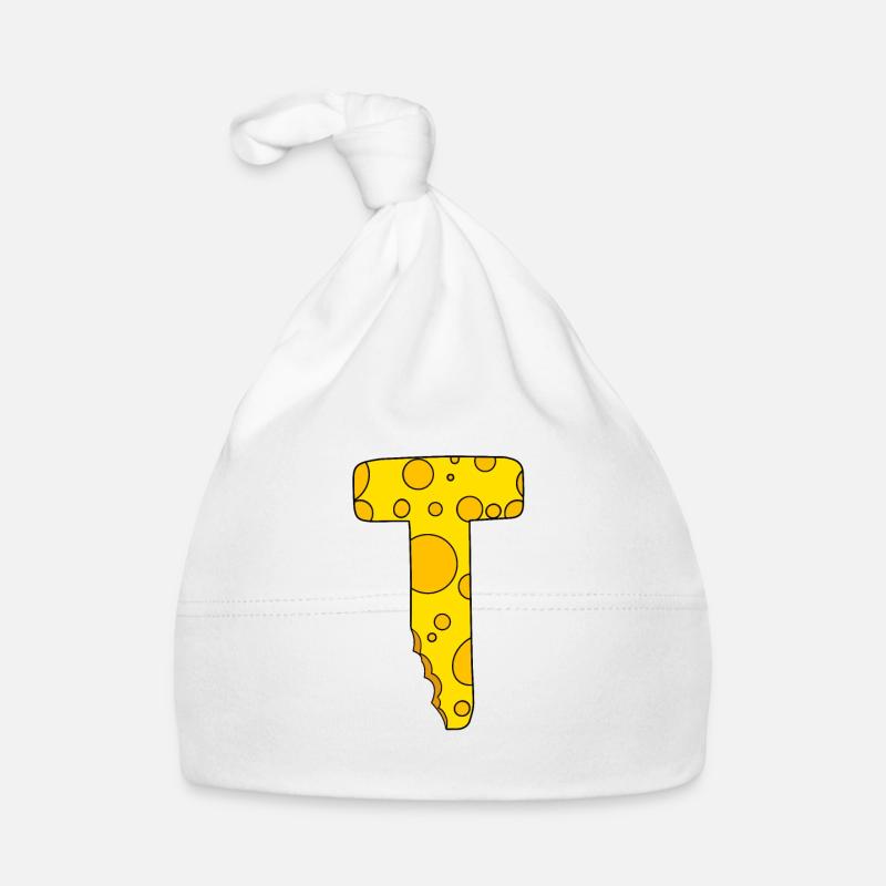 Lettre T Bonnet bio Bébé