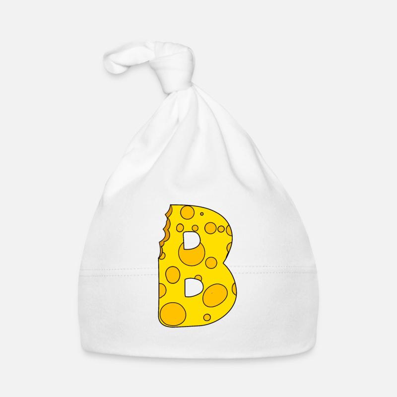 Lettre B Bonnet bio Bébé