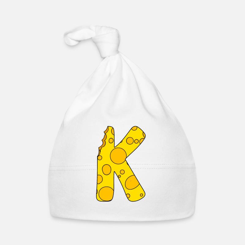 Lettre K Bonnet bio Bébé